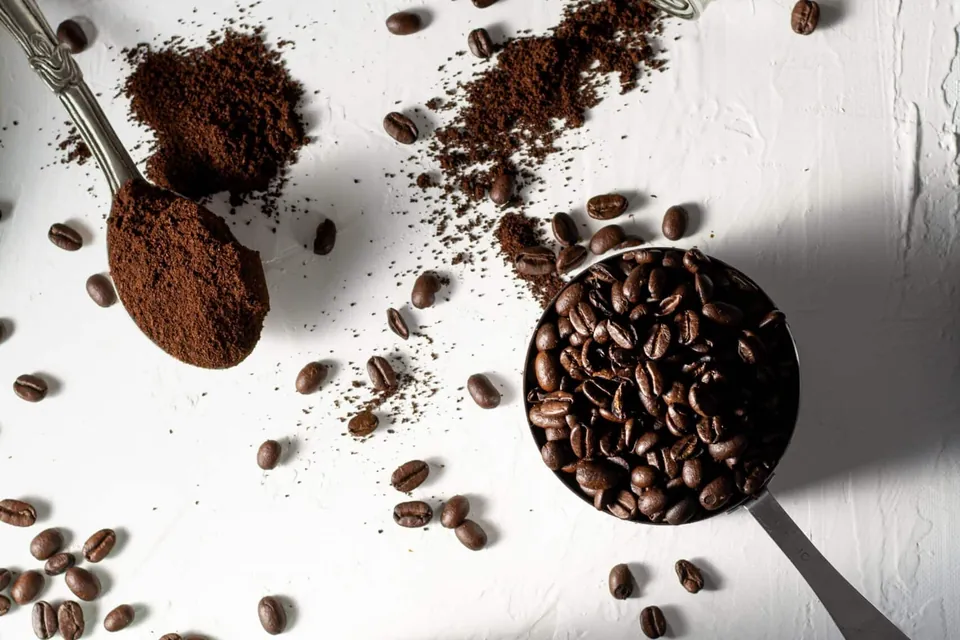 Frisch gemahlener Kaffee